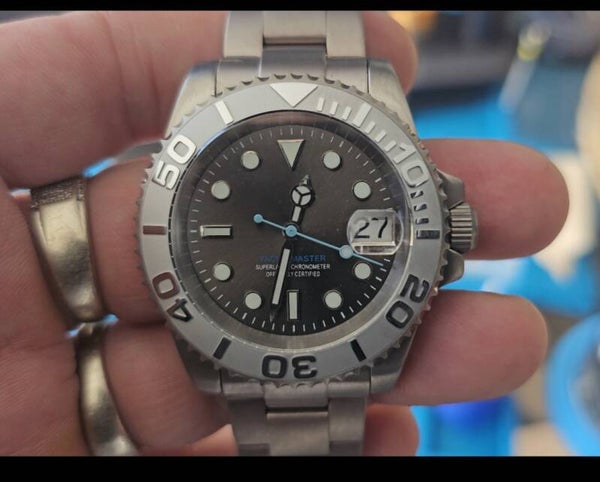 Titanium Yachtmaster Homage nh35a