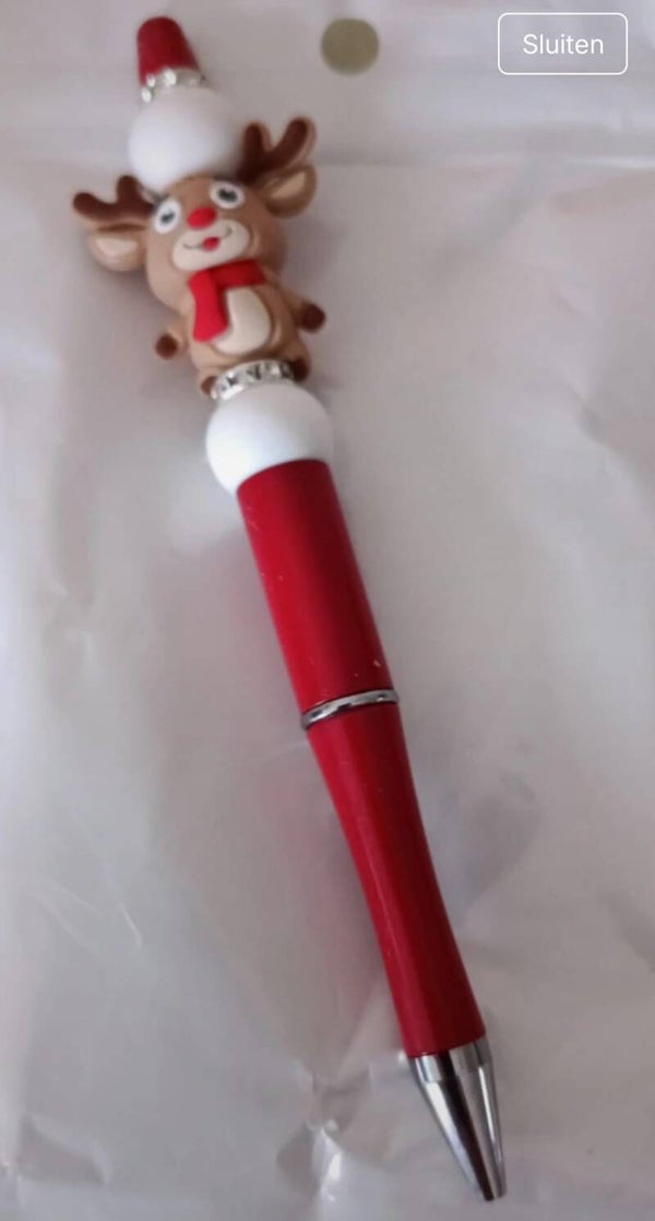 leuke kerst pen