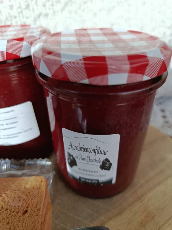 verse aardbei confituur