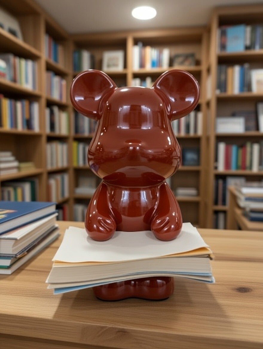 Oso cerámica 18cm.