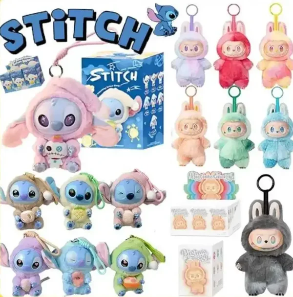 Disney Stitch Blind Box óf Labubu Blind Box