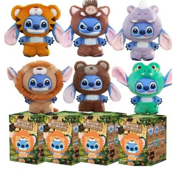 Disney Stitch Wild Animal Series Vinyl Plush Blind Box
