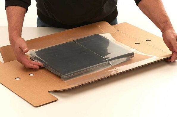 Laptop uitpakken stap 2