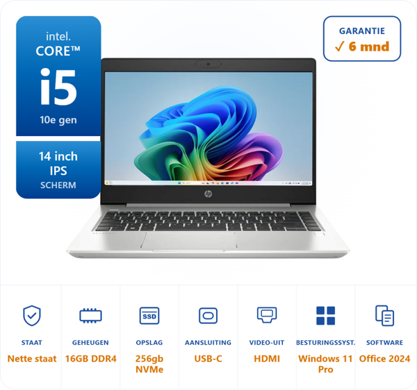 14 inch HP 440 G7 i5-10210U 4.2GHz 16GB DDR4 256GB SSD