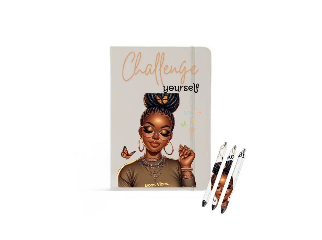 Journal and Pen Set (Challenge Yourself)
