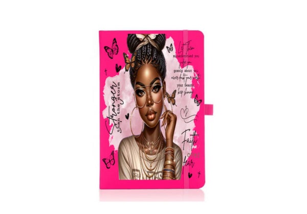 Large Journal and Pen Set (Stonger than the storm)