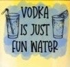 Shot Glass (Vodka Is Just Fun Water)