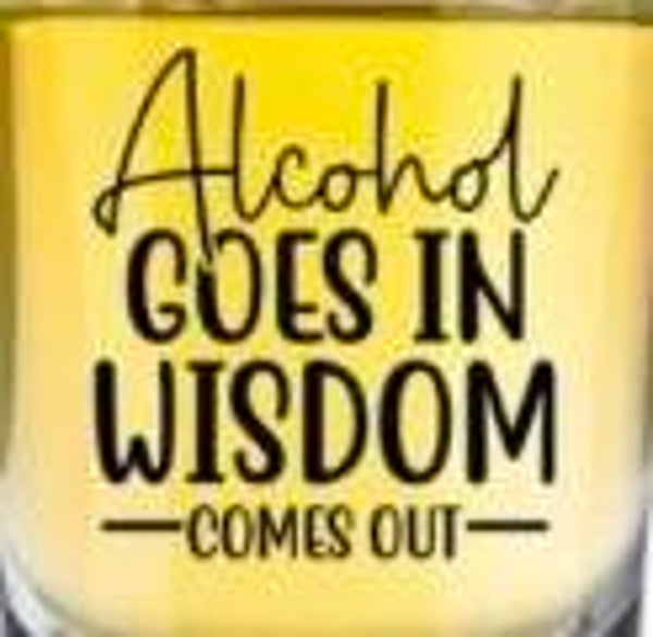 Shot Glass (Alcohol Goes In)