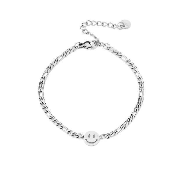Smile Armband Zilver