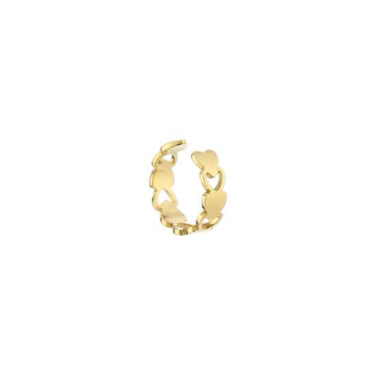 Hartjes Ear Cuff Goud