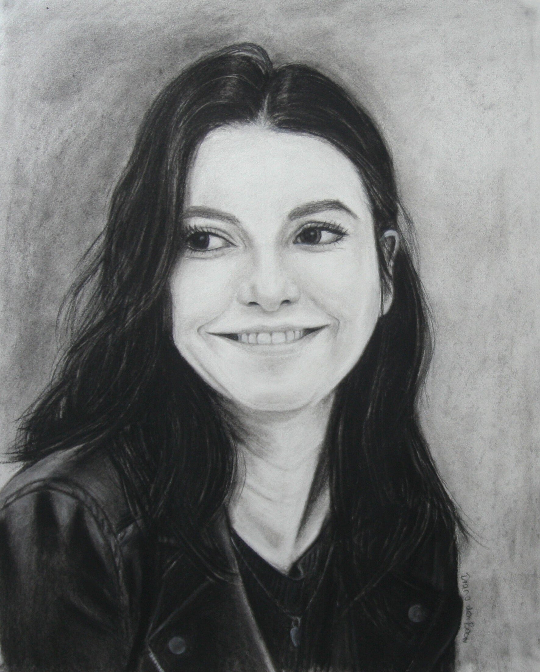 houtskool portretten