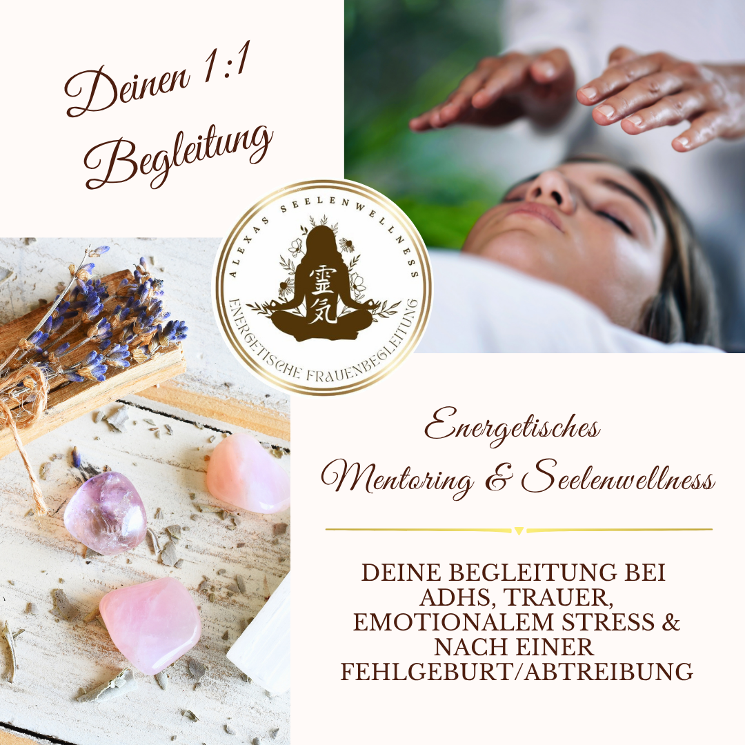 1:1 Embodiment Reiki-Meditation Session | Deine energetische Begleitung bei emotionalem Stress, Trauer & Neurodiversität