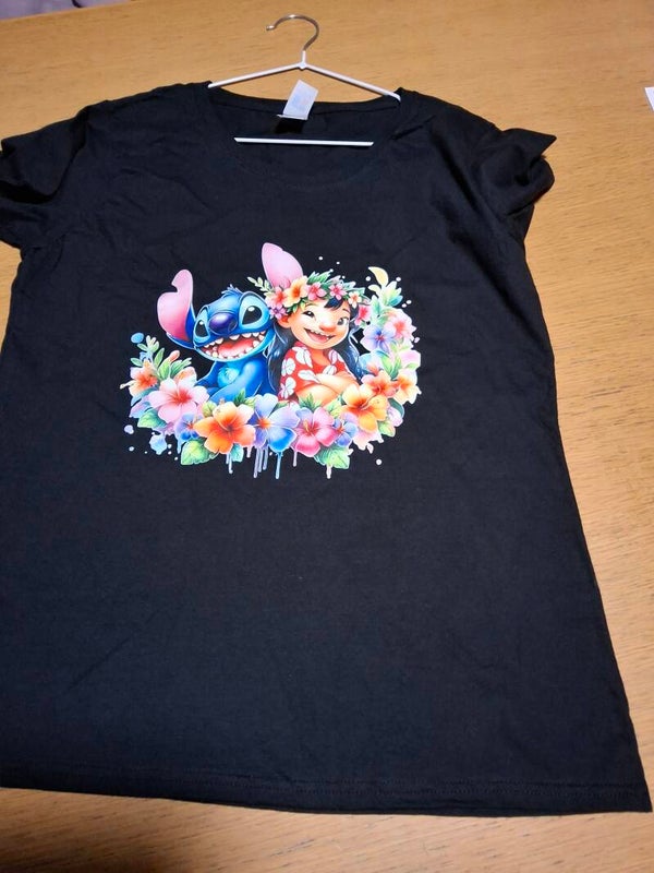 T-shirt met Lilo en stitch maat L
