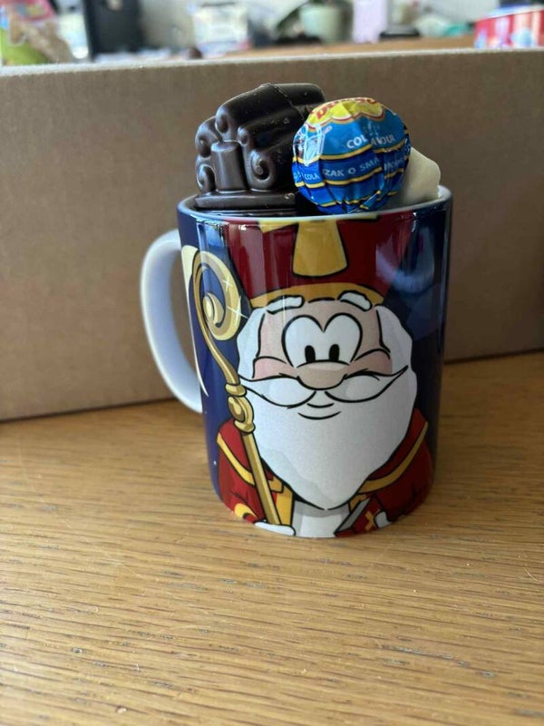 mok figuur sint en piet