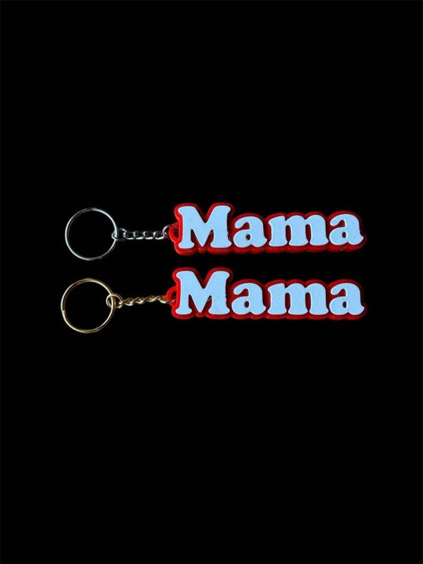 3d geprinte sleutelhanger voor mama
