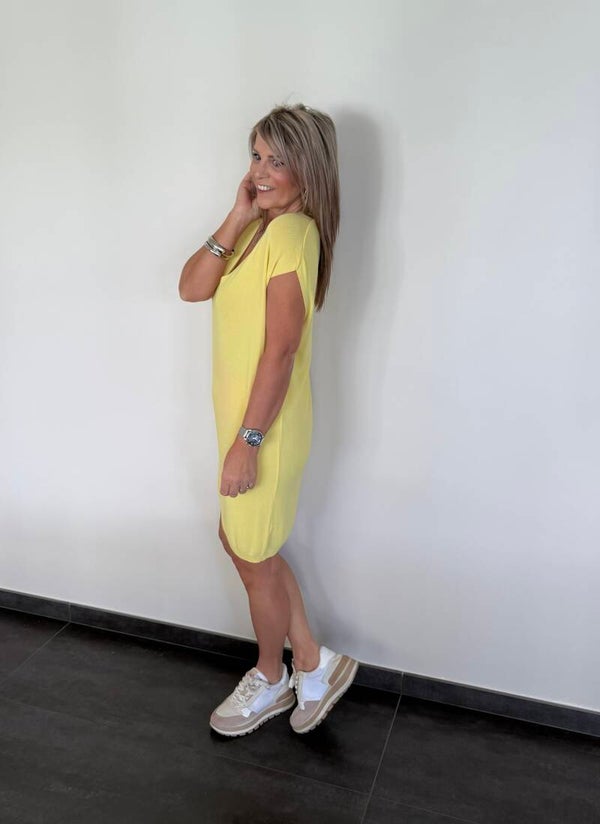 Kleedje geel Kristy