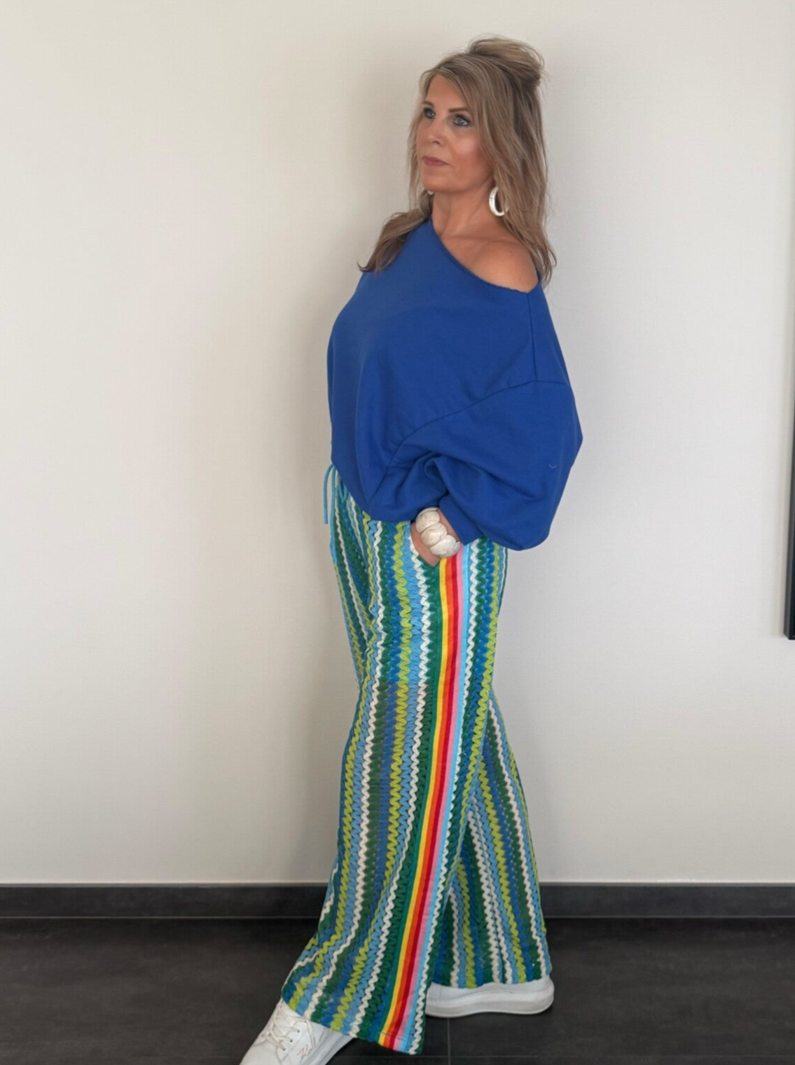 Multikleurige broek