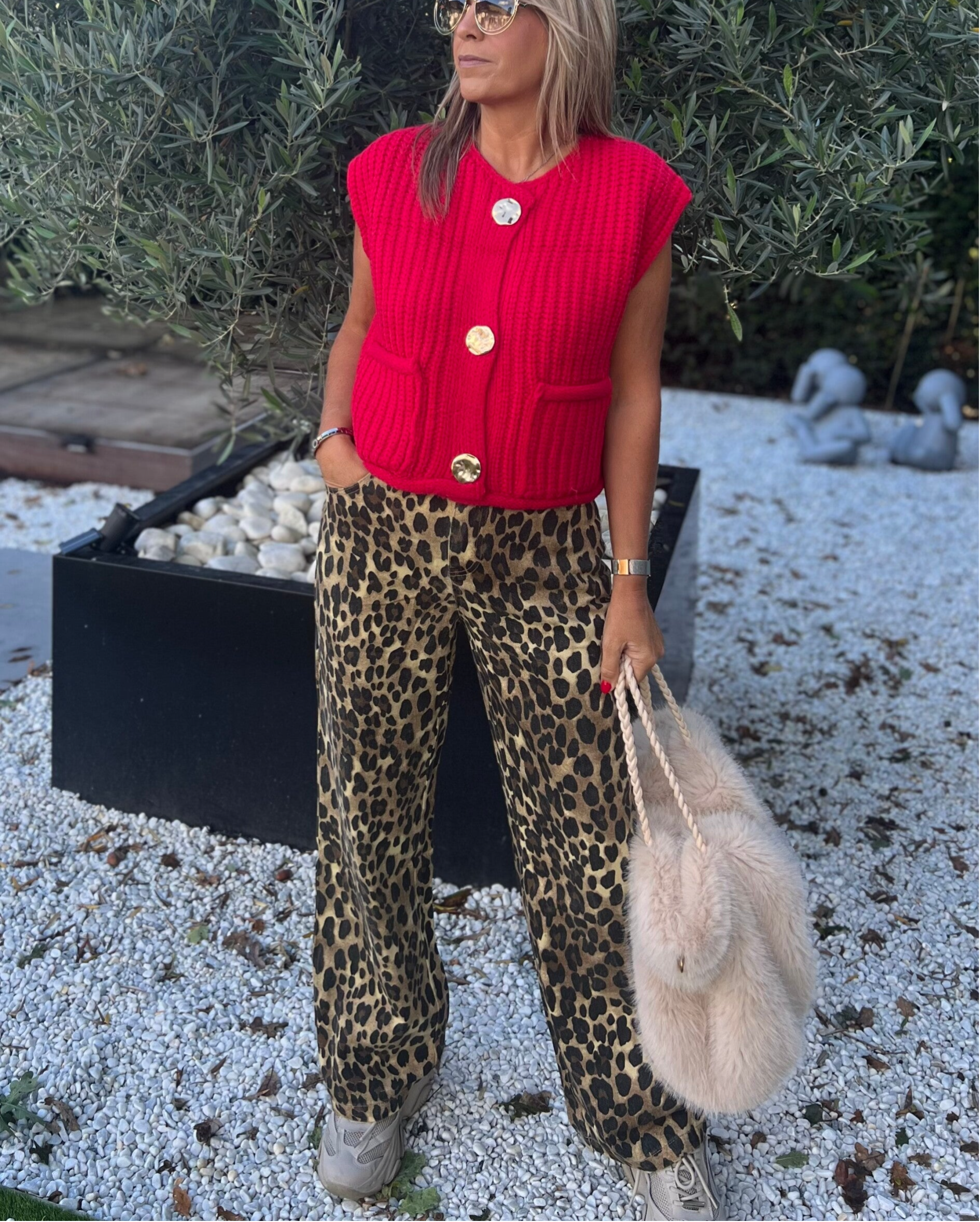 Jeans leopard Gitte