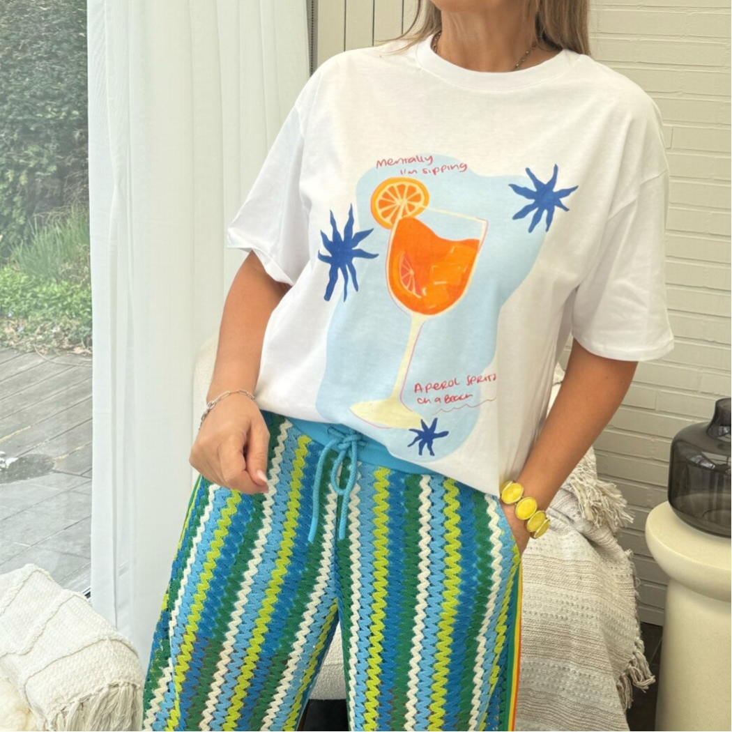 T-shirt aperol spritz