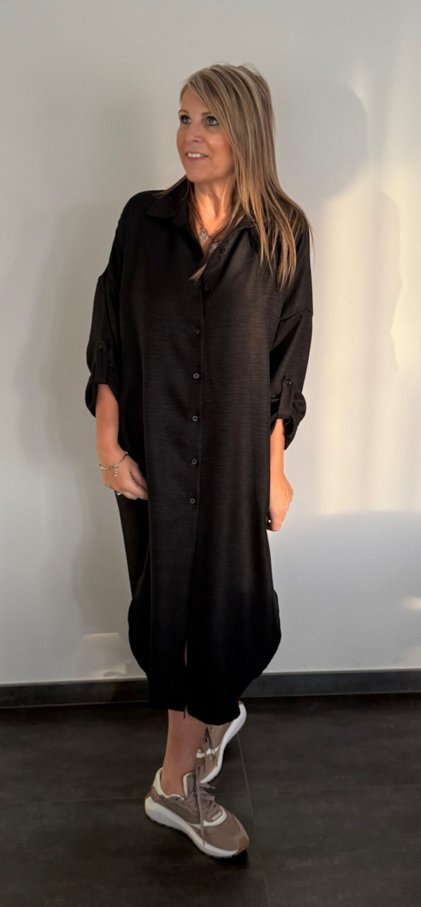 Los kleedje Ulrike zwart