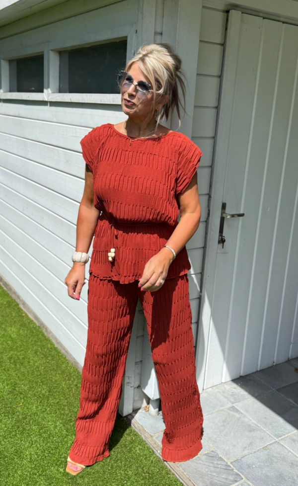 Setje terracotta prefall