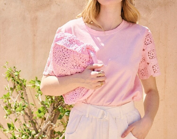 T-shirt Liv pink