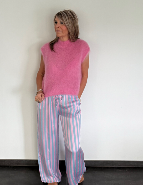 Debardeur 80% MOHAIR - pink