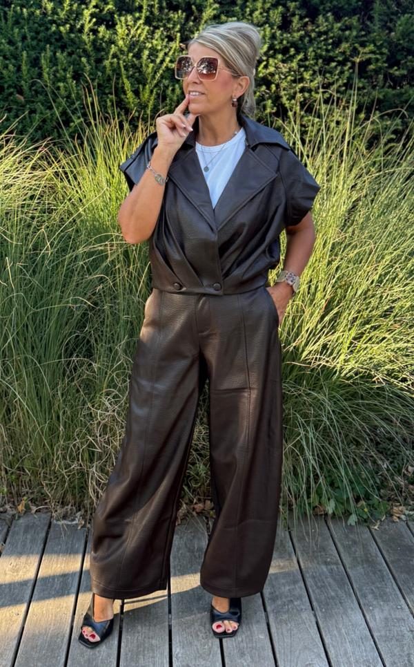 Lederen broek Lio
