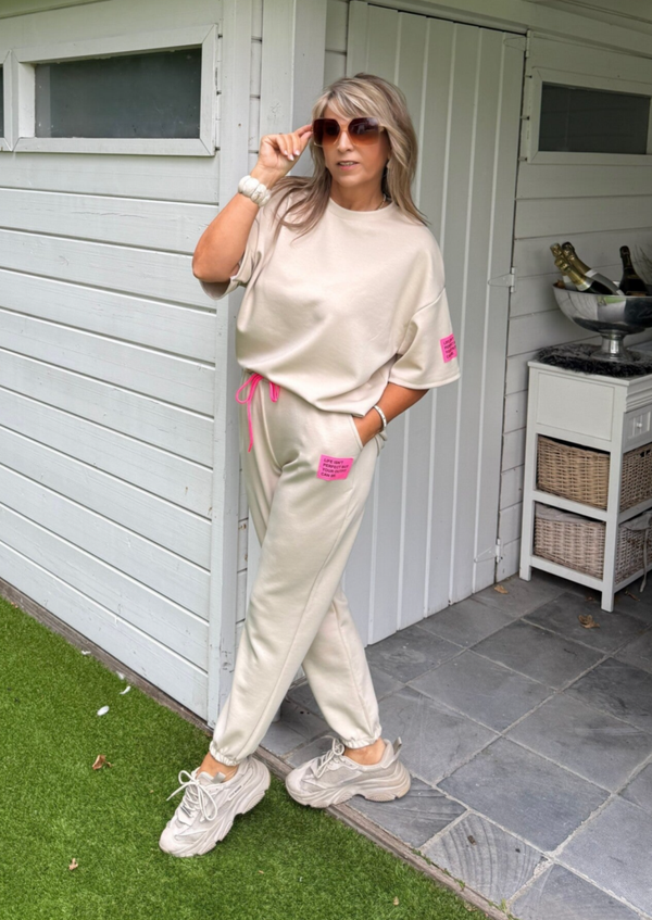 Setje beige Marie life isn't perfect