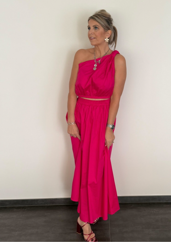Rok en top fuchsia Lori