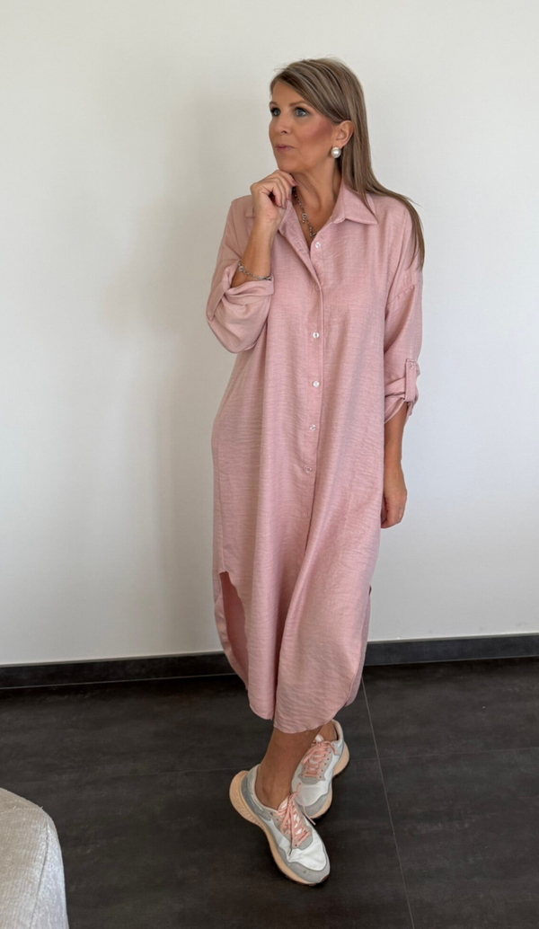 Los kleedje Ulrike pink