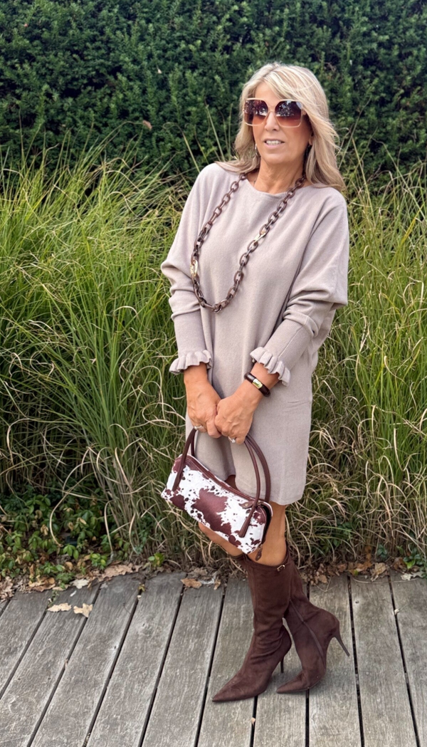 Kleedje Lucy taupe