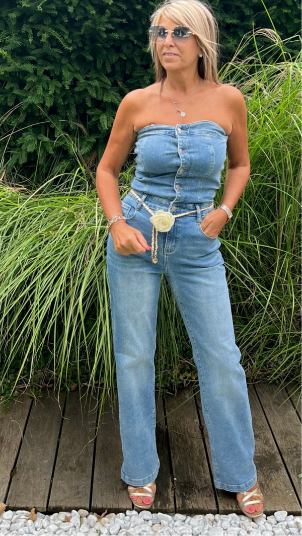 Jumpsuit flower