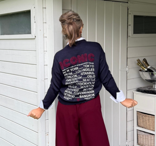 Iconic trui blauw