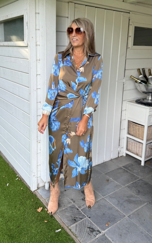 Kleedje choco met bloem