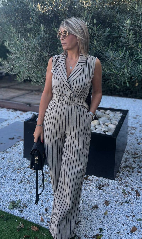 Jumpsuit taupe