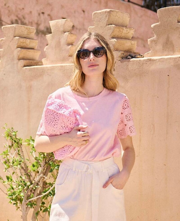 T-shirt Liv pink