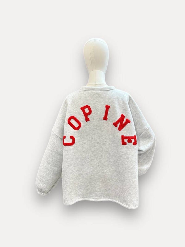 sweater copine grijs