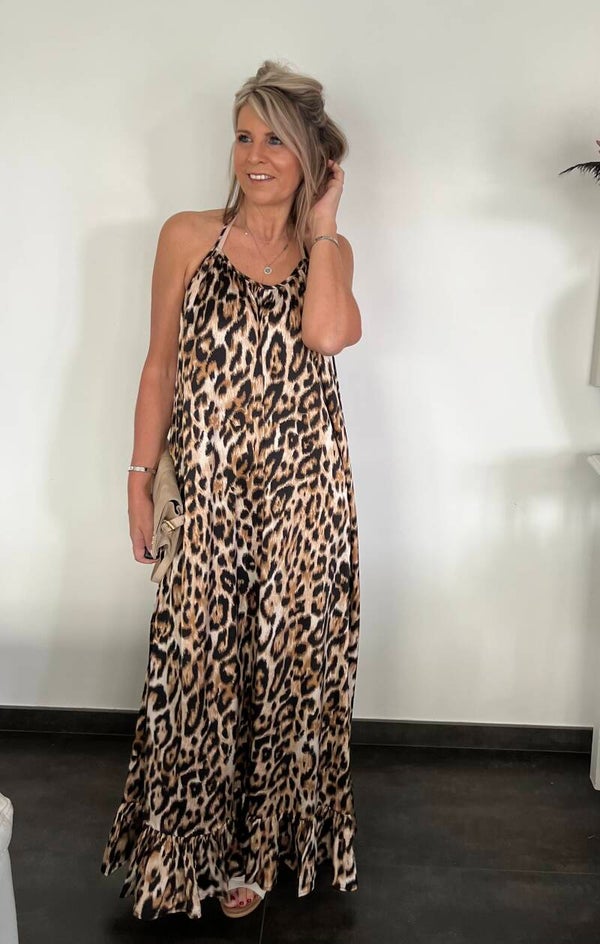 Kleedje Livy leo camel