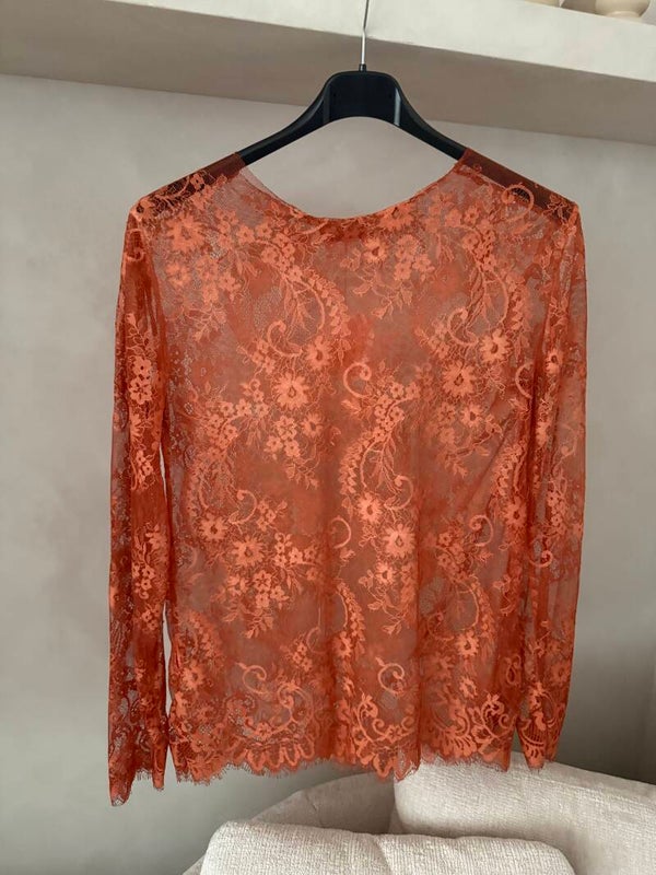 Kanten top orange