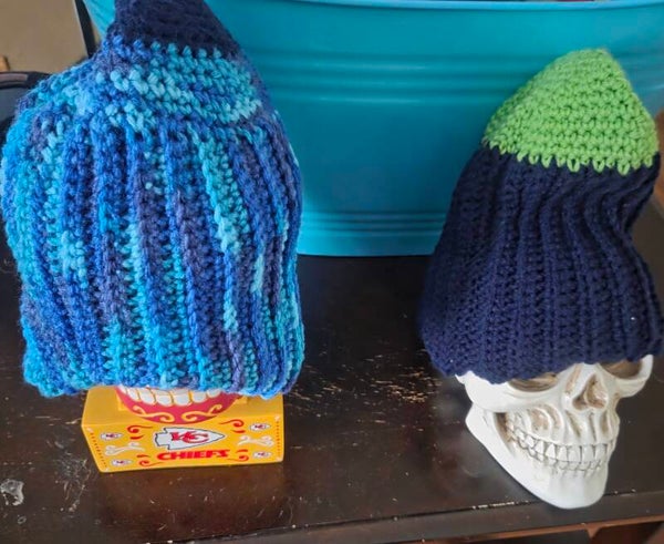 Crochet beanies
