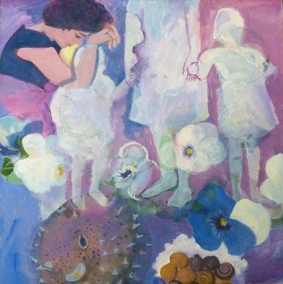 Claire Delperdange - Paarse symfonie