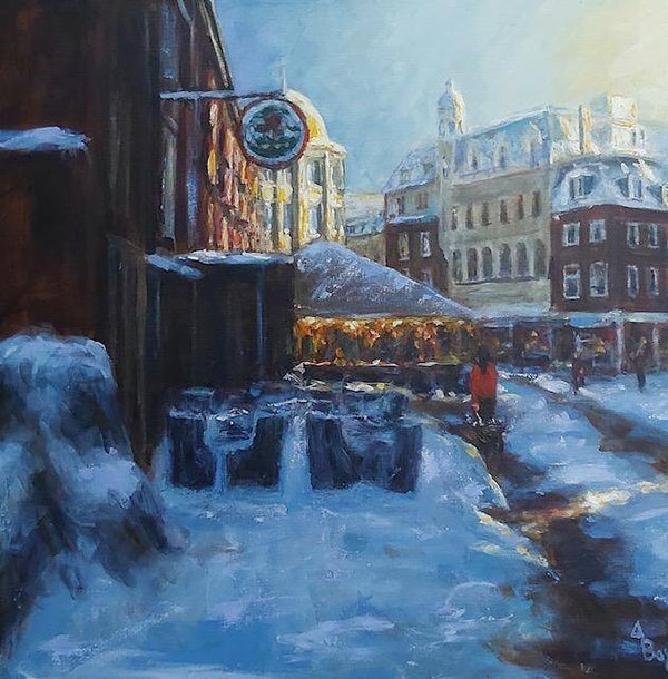 Dimitris Voyiazoglou - Sneeuw Den Haag