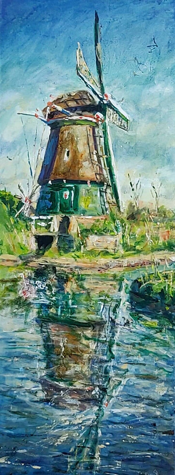 Dimitris Voyiazoglou- Reflecties van een windmolen