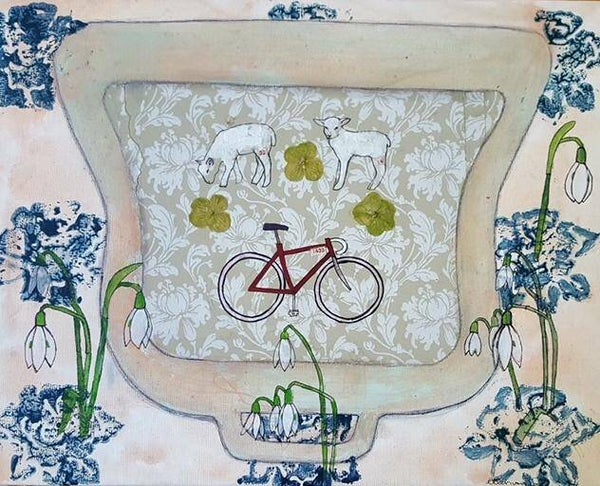 Ellen van Toor - Voorjaar met lammetjes