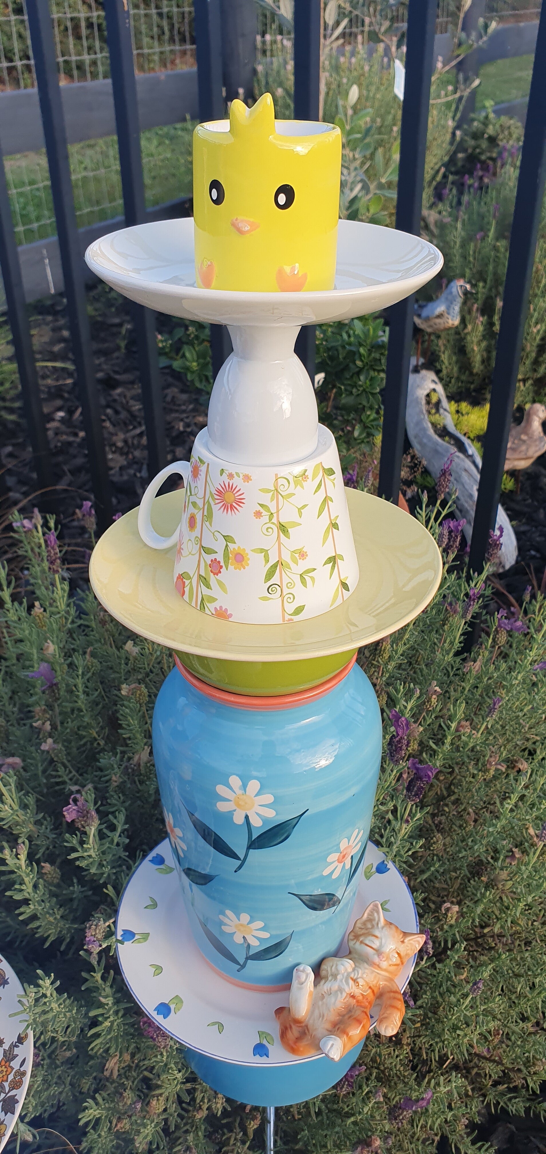 Garden Bird Feeders / Totems - Spring Time