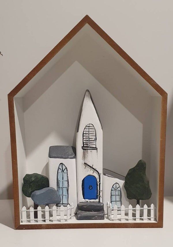 Framed Wooden Houses - Set E