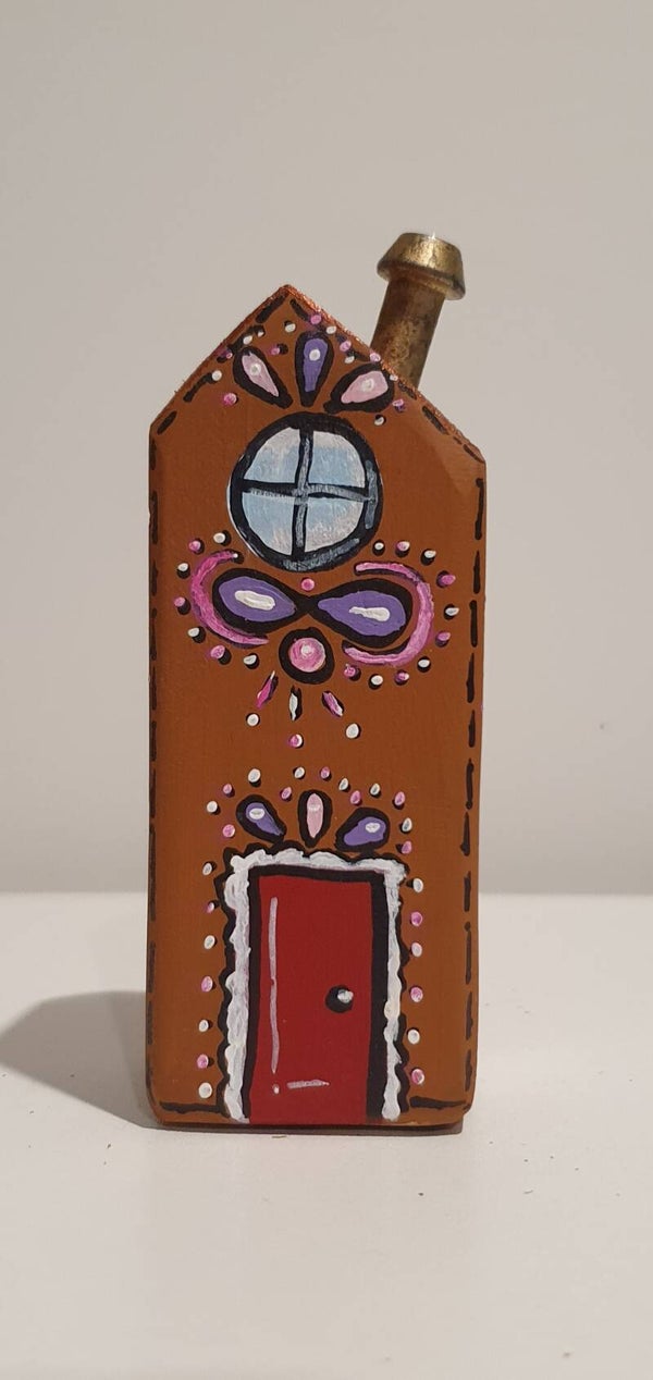 Wooden Houses - Gingerbread - Bubblegum L (10)