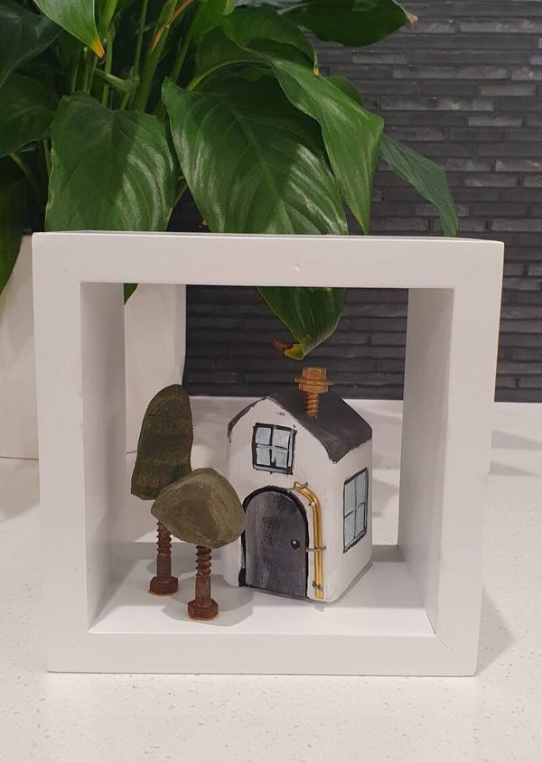 Framed Wooden Houses - Set A