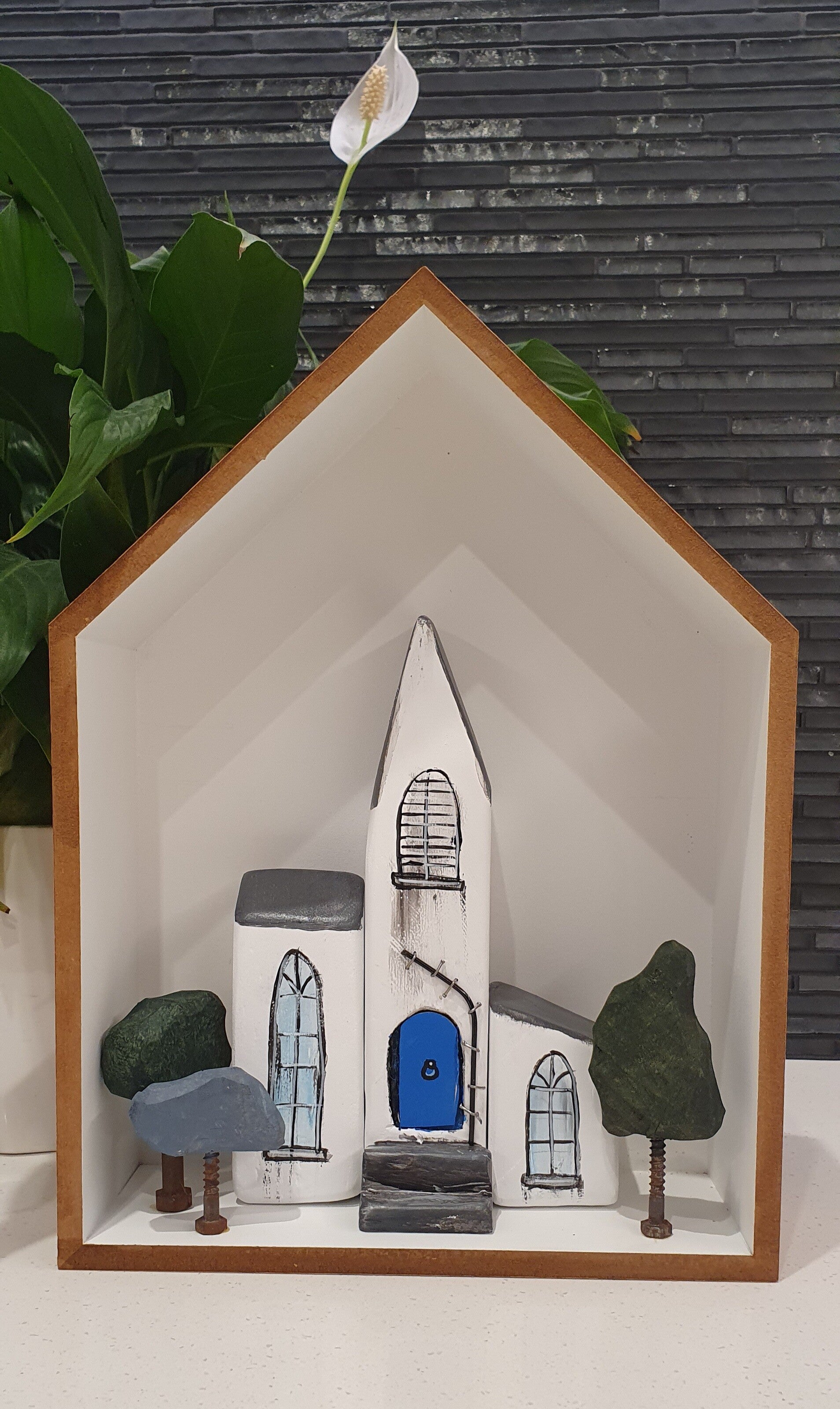 Framed Wooden Houses - Set E